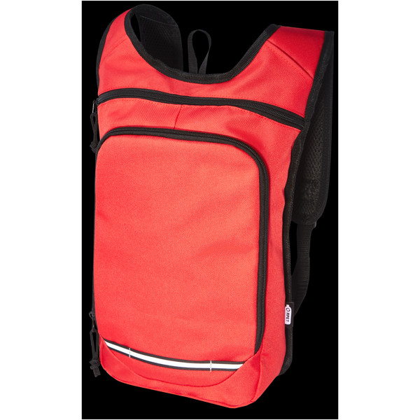 Trails GRS RPET outdoor backpack 6.5L - Red