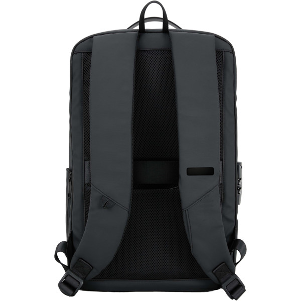 SCX.design L12 shield backpack with built-in 10.000 mAh power bank and 3-in-1 charging cable