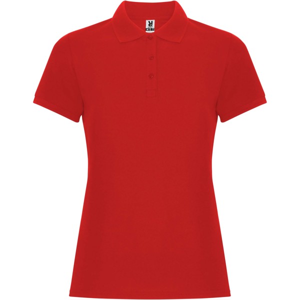Pegaso Premium short sleeve women's polo - Red / S