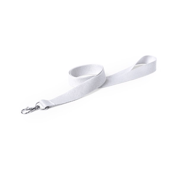 Lanyard Neck - White