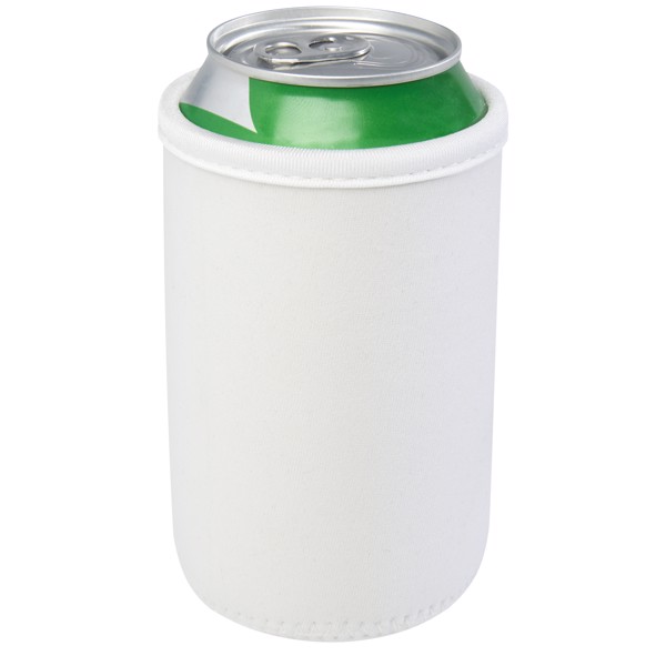 Vrie recycled neoprene can sleeve holder - White