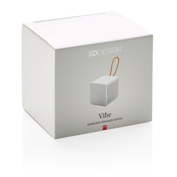 Vibe wireless speaker - White / Grey