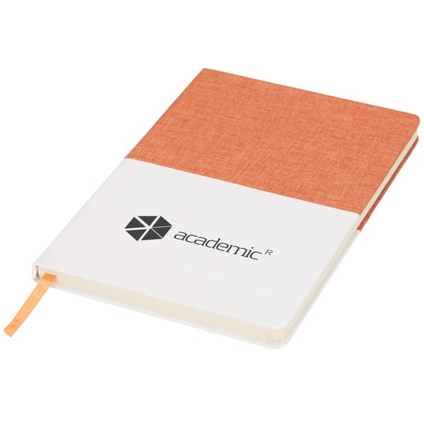 Two-tone A5 Canvas Notizbuch