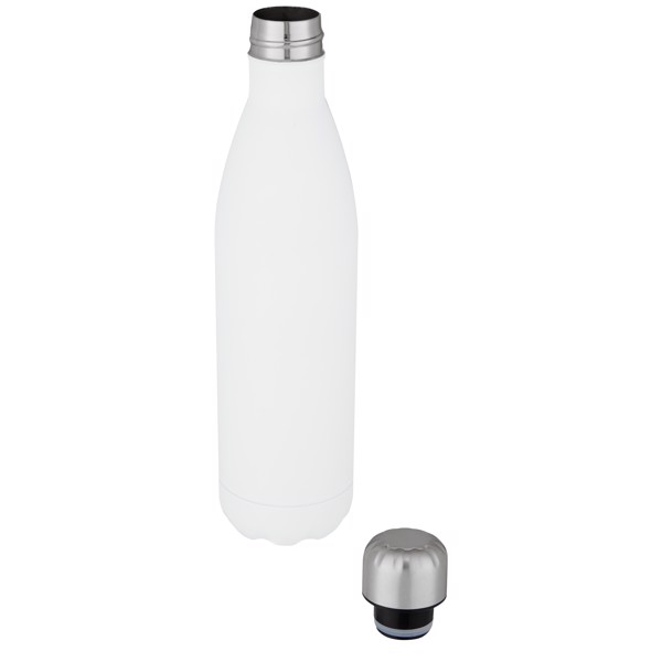 Cove 750 ml vacuum insulated stainless steel bottle - White