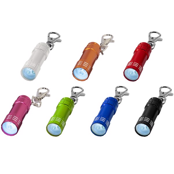 Astro LED keychain light - Silver