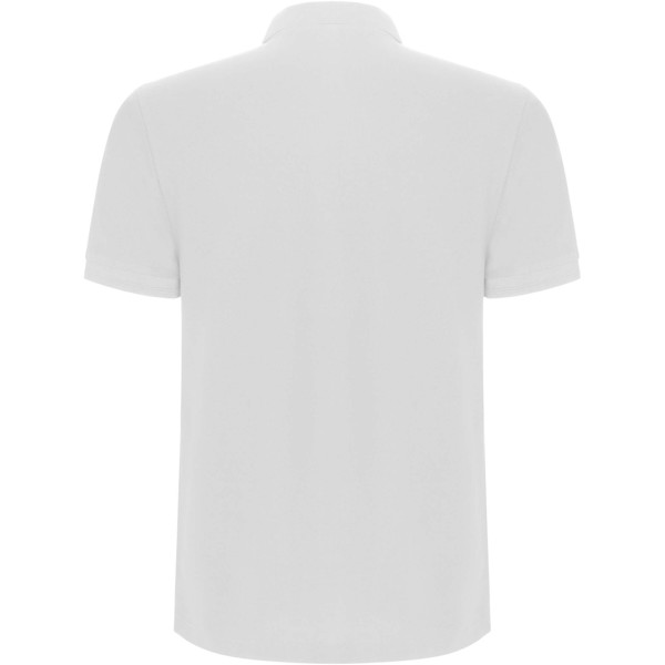 Pegaso Premium short sleeve men's polo - White / S