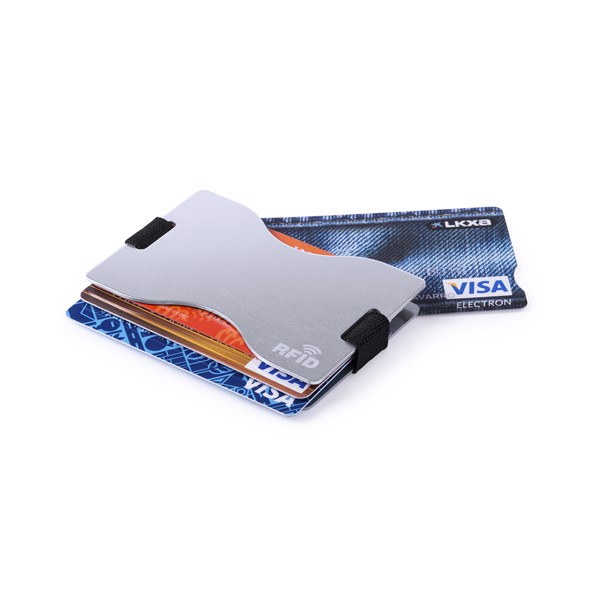 Card Holder Porlan - Silver