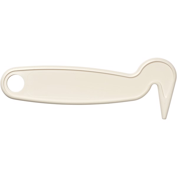 Flynn plastic hoof pick - White