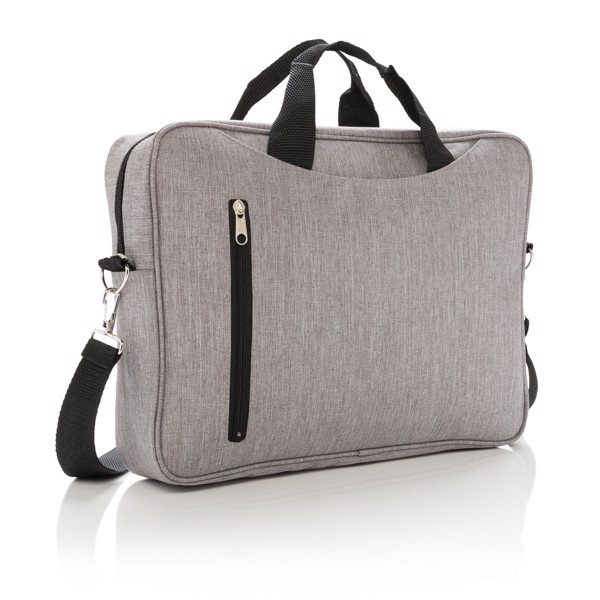 Classic 15” laptop bag - Grey