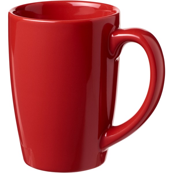 Medellin 350 ml ceramic mug - Red