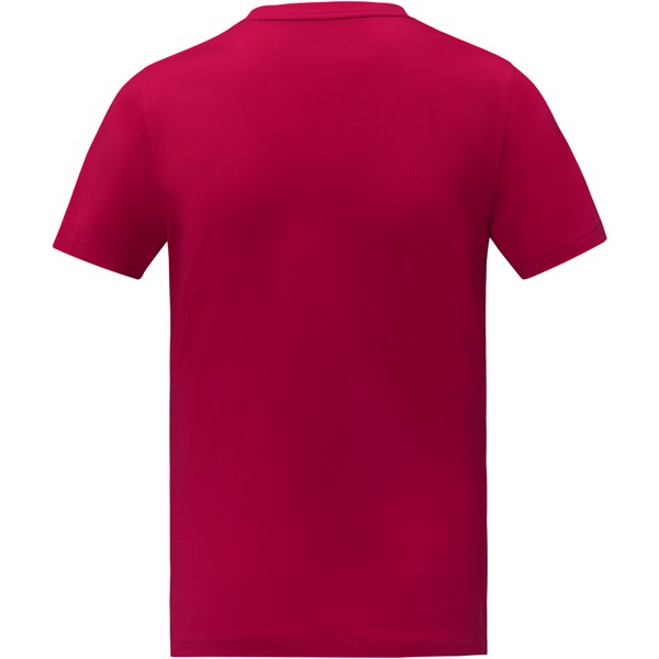 Somoto short sleeve men's V-neck t-shirt - Red / L