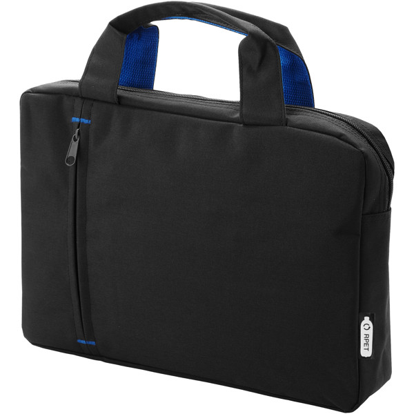 Detroit RPET conference bag 4L - Royal Blue / Black