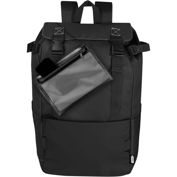 Roam GRS recycled modular backpack - Black