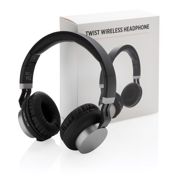 Twist wireless headphones