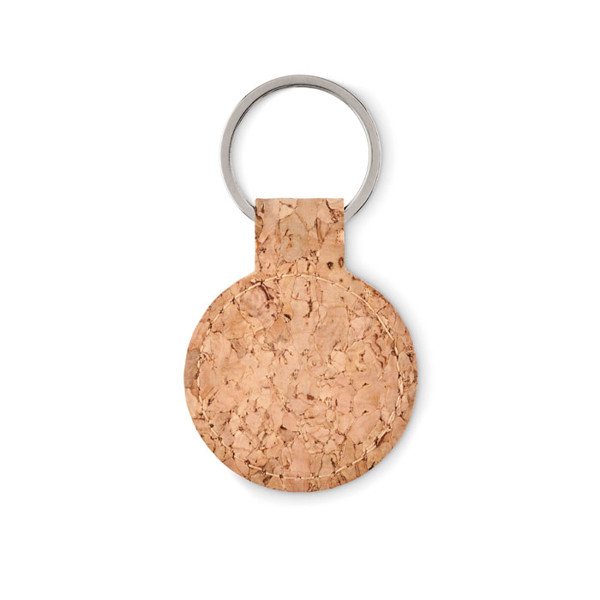 Round cork key ring Cincin