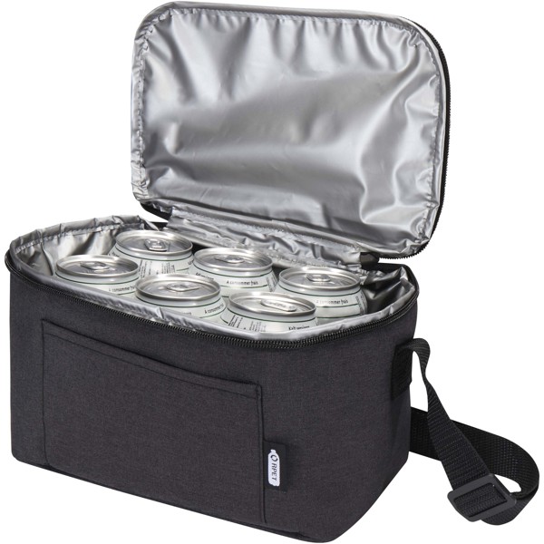Tundra 6-can GRS RPET cooler bag 5L - Heather Charcoal