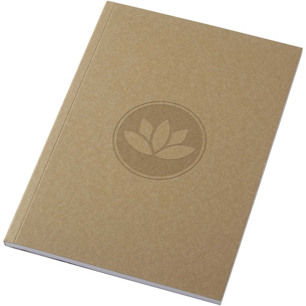 Novella Austen A5 recycled soft cover kraft notebook - 50 sheets
