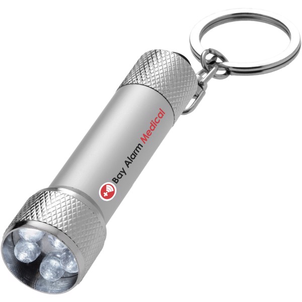 Draco LED keychain light - Silver