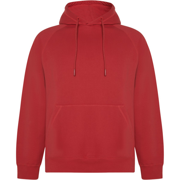 Vinson organic cotton unisex hoodie - Red / roly-M