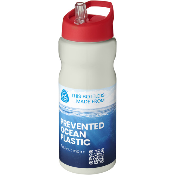 Sportovní láhev s víčkem s hubičkou H2O Eco 650 ml