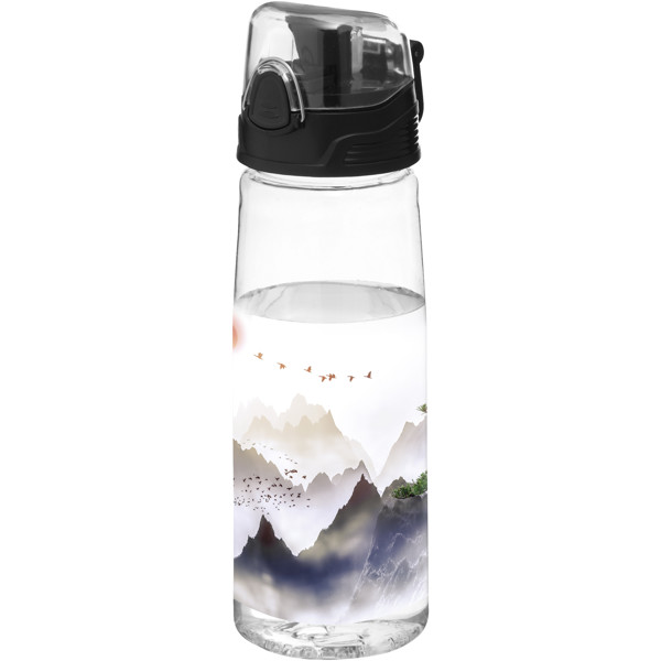 Capri 700 ml sport bottle - Transparent clear