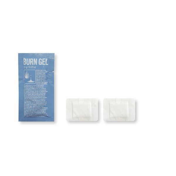 MiniKit Burn First Aid Kit - Transparent Red