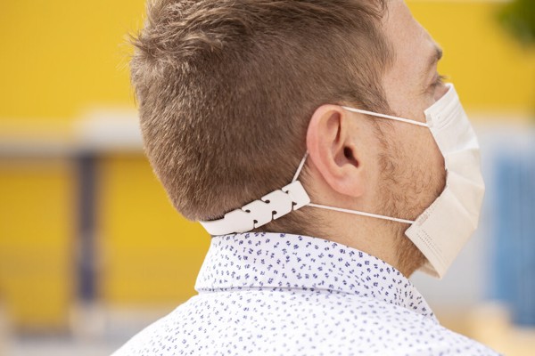 Face Mask Strap Sivin - White