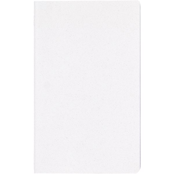 Fabia crush paper cover notebook - White