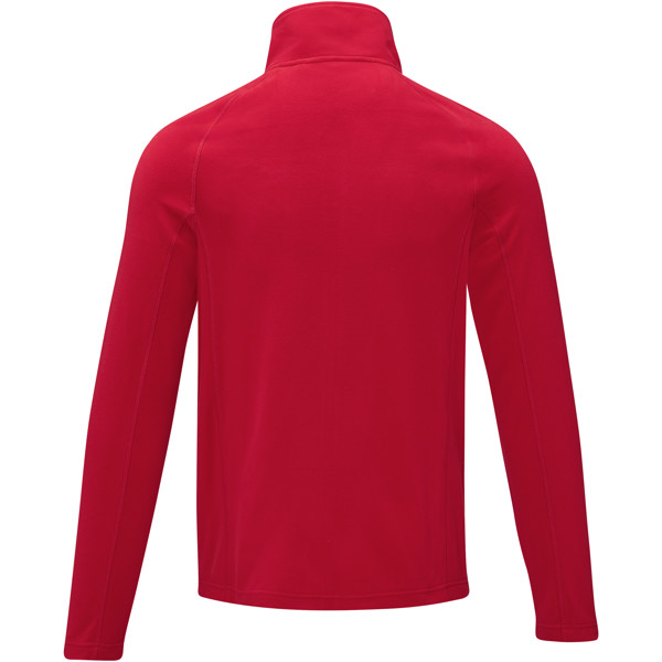Zelus men's fleece jacket - Red / S