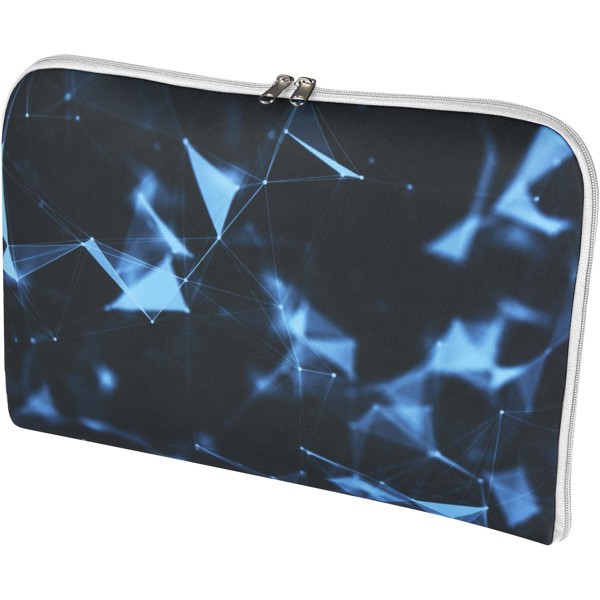 Mari 15\"-16\" sublimation laptop sleeve - White / White