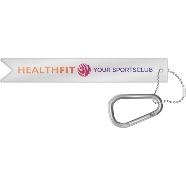RFX™ H-9 lightweight reflective PVC hanger with carabiner