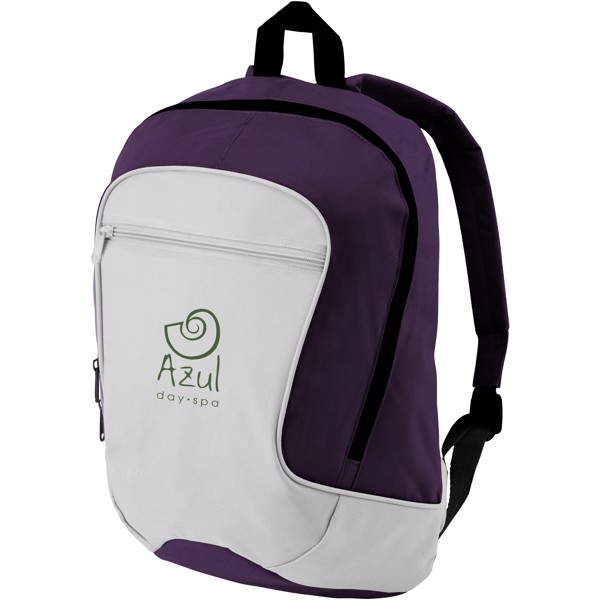 Laguna zippered front pocket backpack