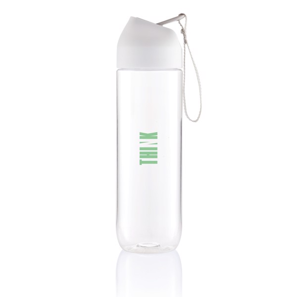 Neva water bottle Tritan 450ml - White / Grey