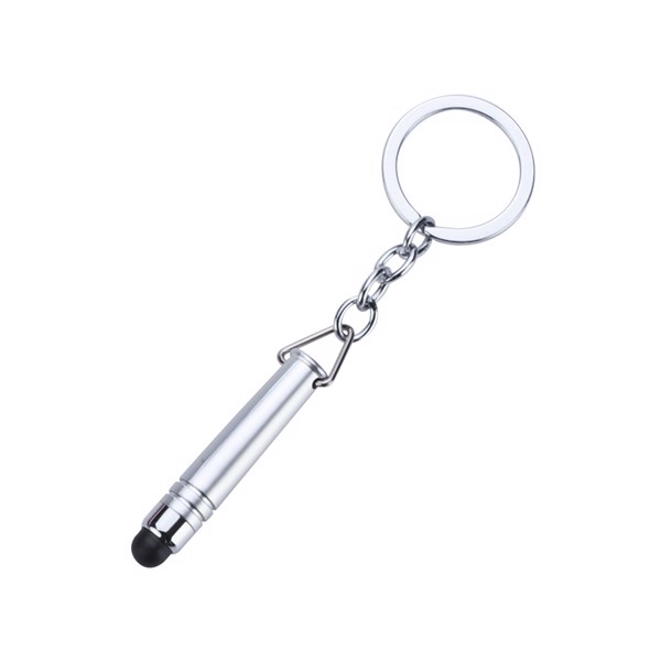 Stylus Touch Pen Keyring Indur - Silver