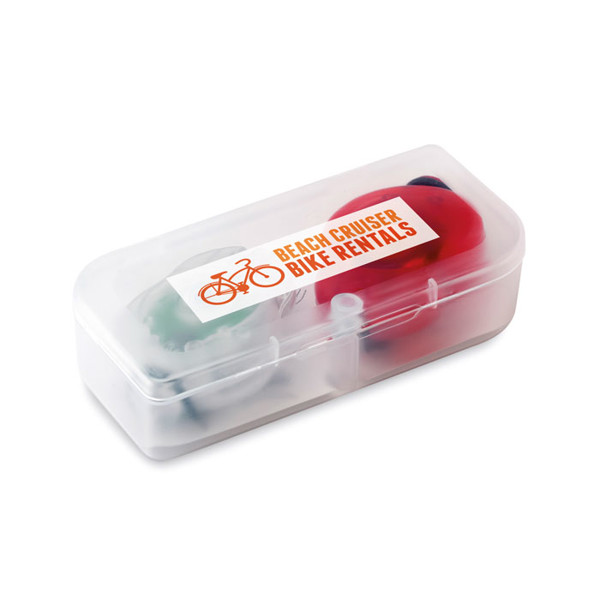 2 bicycle lights in PP box Bylux