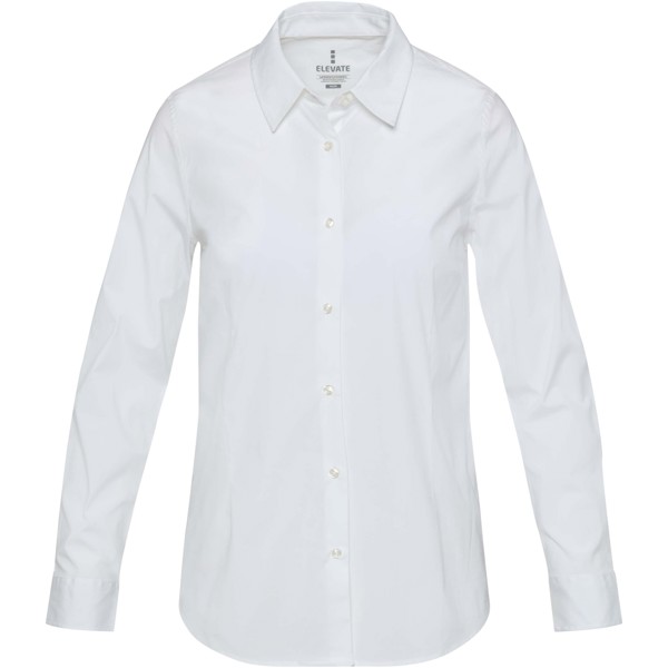 Carnelian poplin women's shirt - White / XL