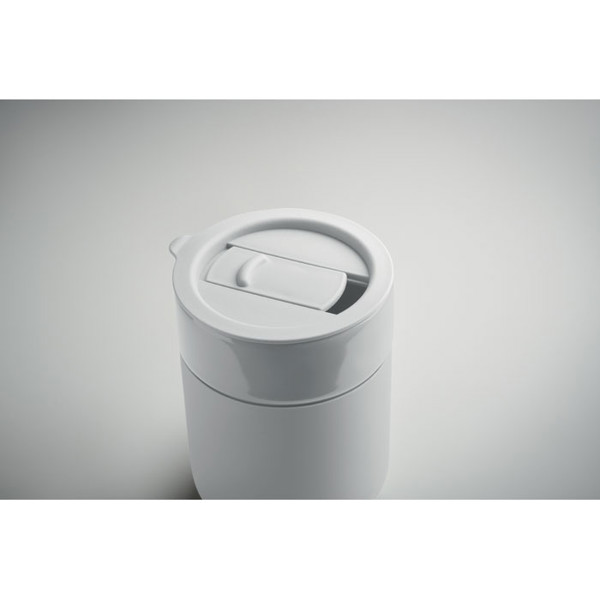 Ceramic tumbler 330 ml Qeram - White