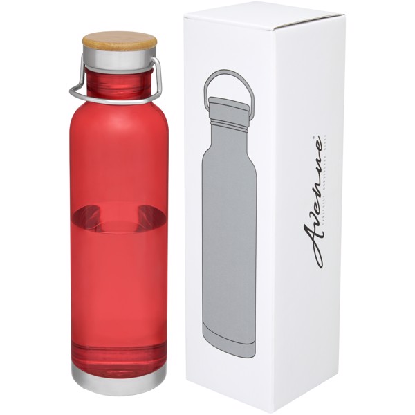 Thor 800ml Tritan™ sportovní láhev - Červená s efektem námrazy