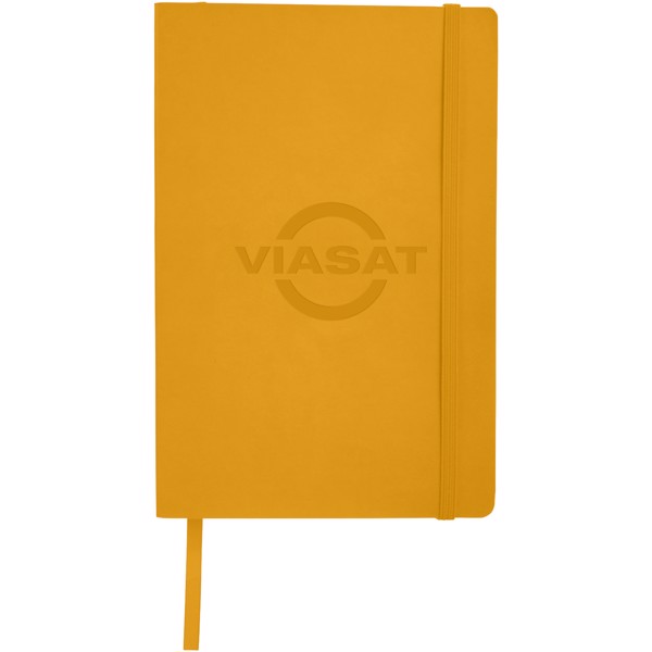 Classic A5 soft cover notebook - Yellow