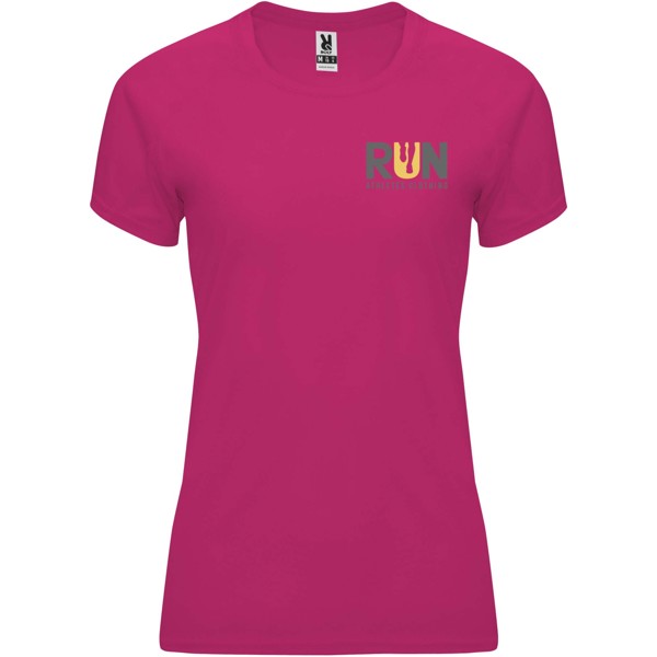 Bahrain short sleeve women's sports t-shirt - Rossette / roly-M