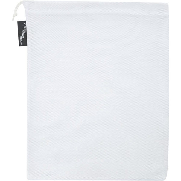 Set of 3 recycled polyester grocery bags