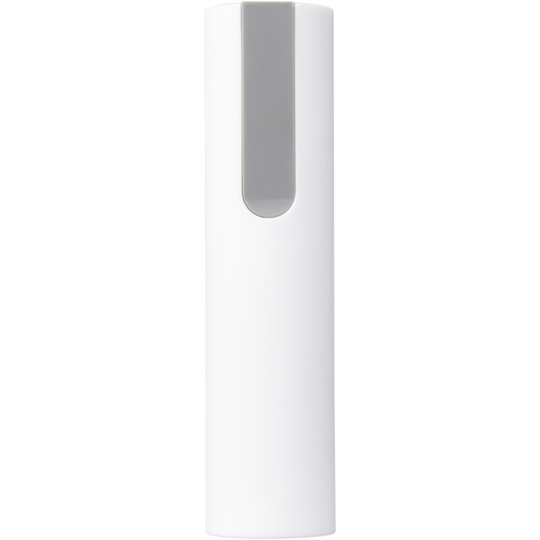 Jinn 2200 mAh power bank with rubber finish - White