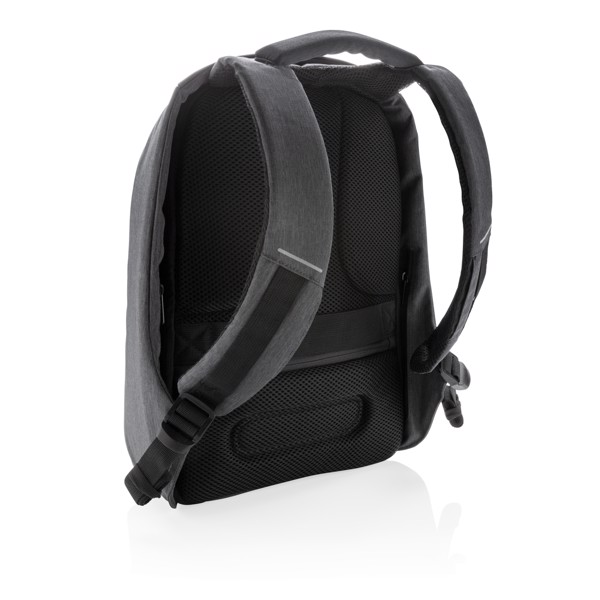 Bobby Compact anti-theft backpack - Green / Grey