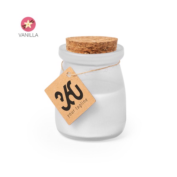 Aromatic Candle Tepor - White