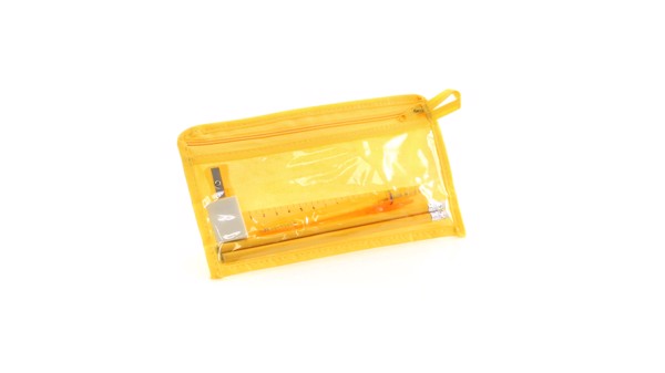 Pencil Case Set Baiku - Yellow
