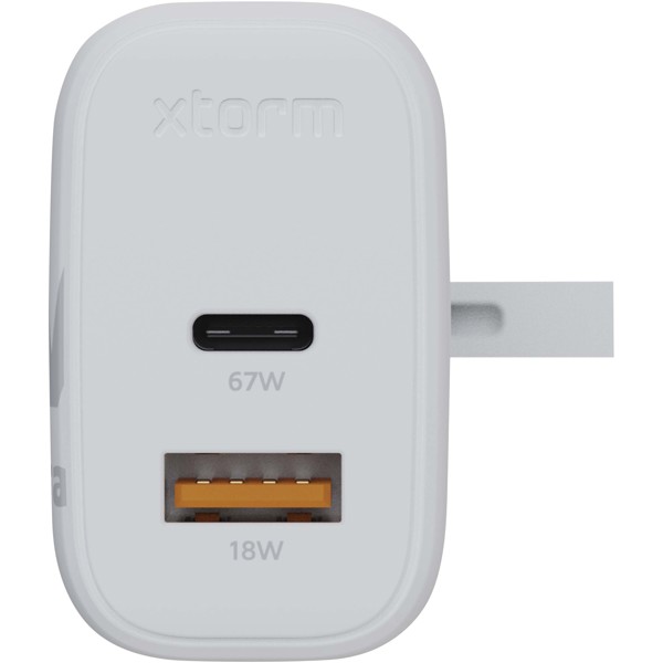 Xtorm XEC067G GaN² Ultra 67W wall charger - UK plug