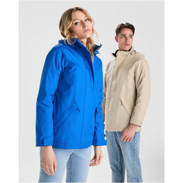 America men's padded parka jacket - Black / roly-S