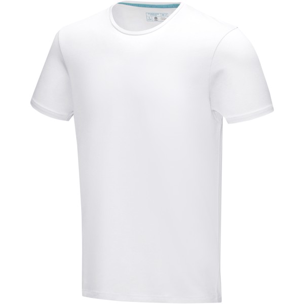 Balfour short sleeve men's organic t-shirt - White / M