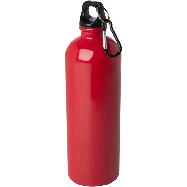 Oregon 750 ml RCS certified single wall stainless steel water bottle with carabiner - Red