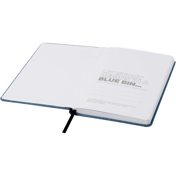 Orin A5 RPET notebook - Hale Blue